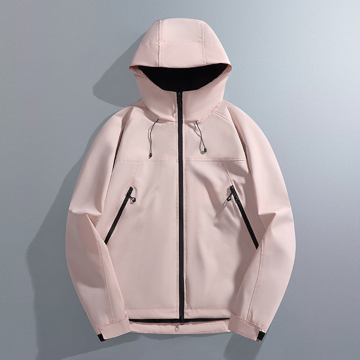 Men's waterproof outdoor jacket with adjustable hood Amarae