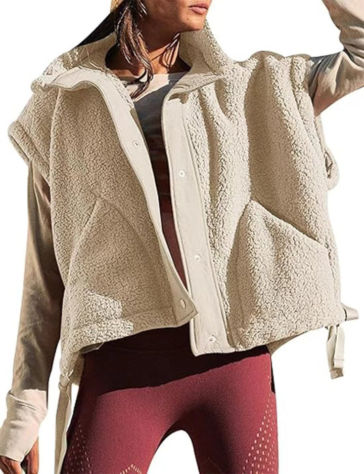 Ladies Chic Fashion Fleece Jacket