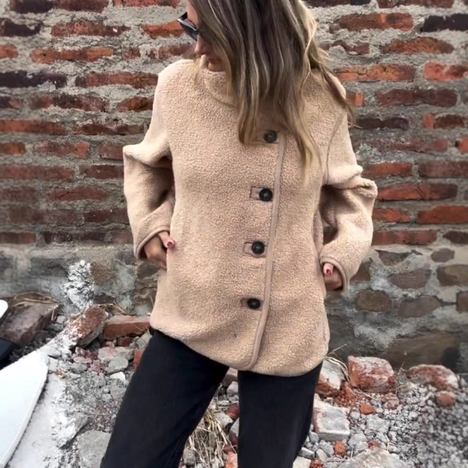 Ladies casual fleece jacket Lune London