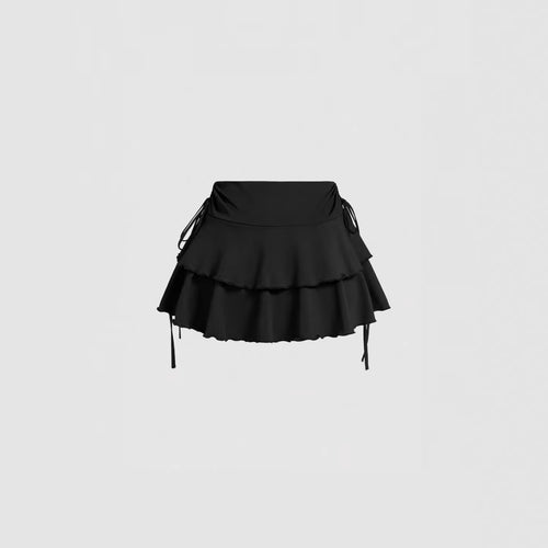 Women's Ruffle Shorts with Adjustable Waist Amarae