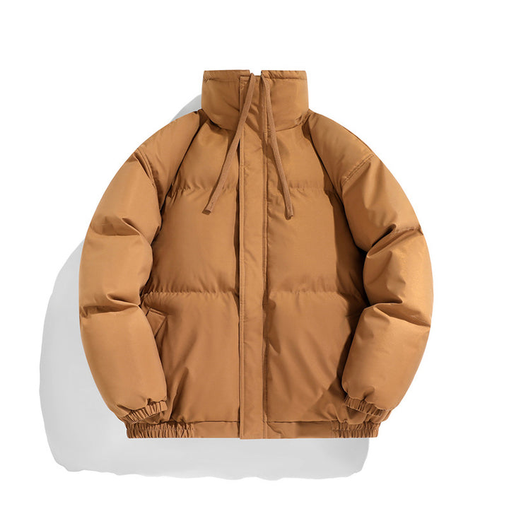 Insulated transition jacket for women with high collar and practical pockets Lune London