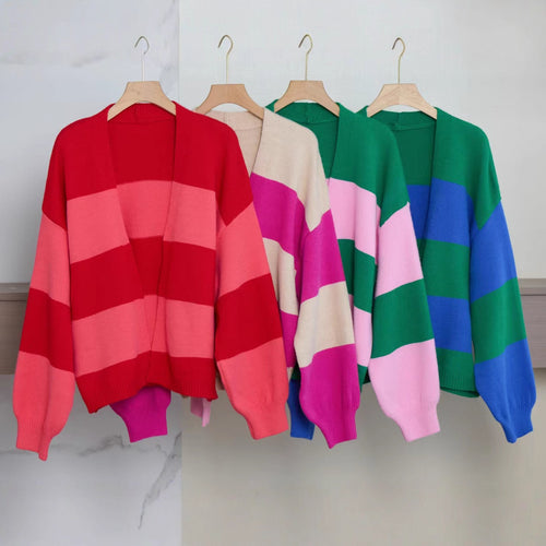 Casual cardigan for women with voluminous sleeves Amarae