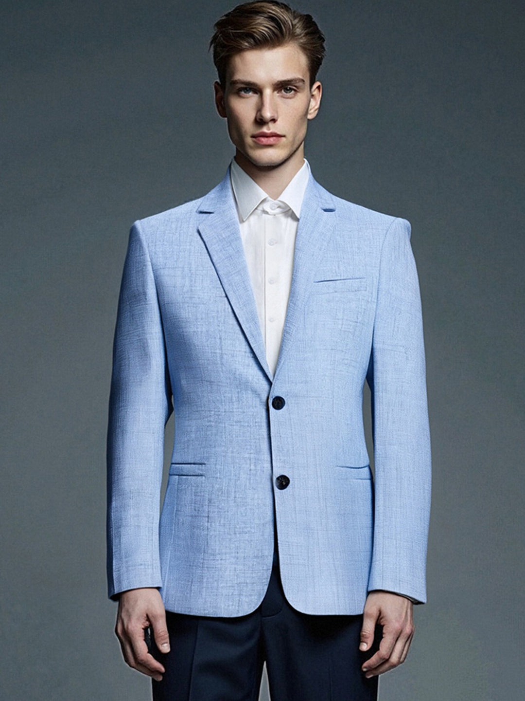 Modern structured suit jacket for men Lune London