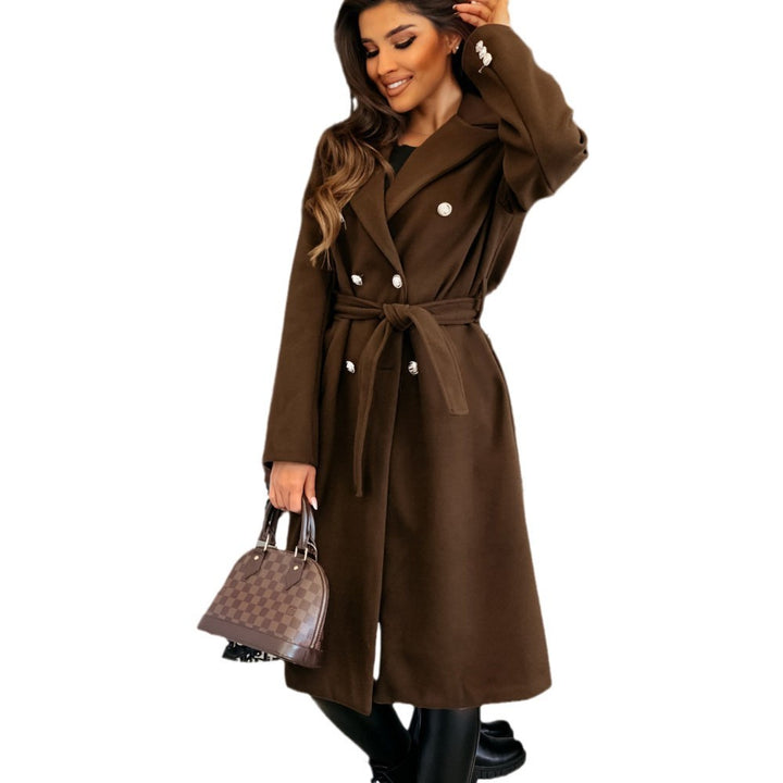 Elegant trench coat for women with adjustable belt and double-breasted Lune London