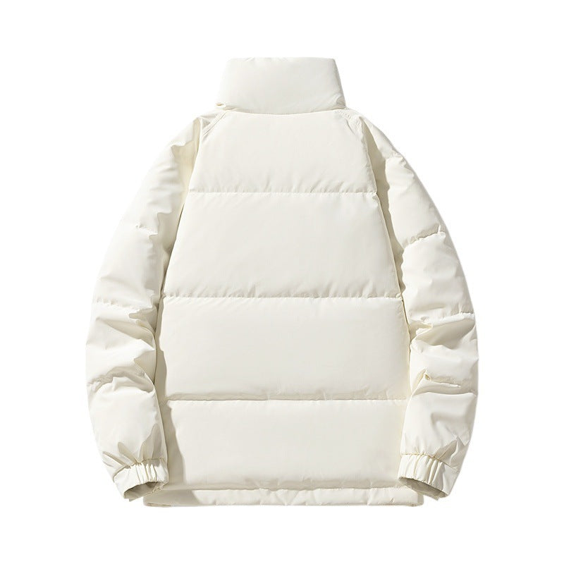 Insulated quilted jacket for men with high collar Lune London