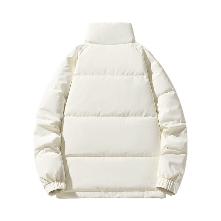 Insulated quilted jacket for men with high collar Lune London