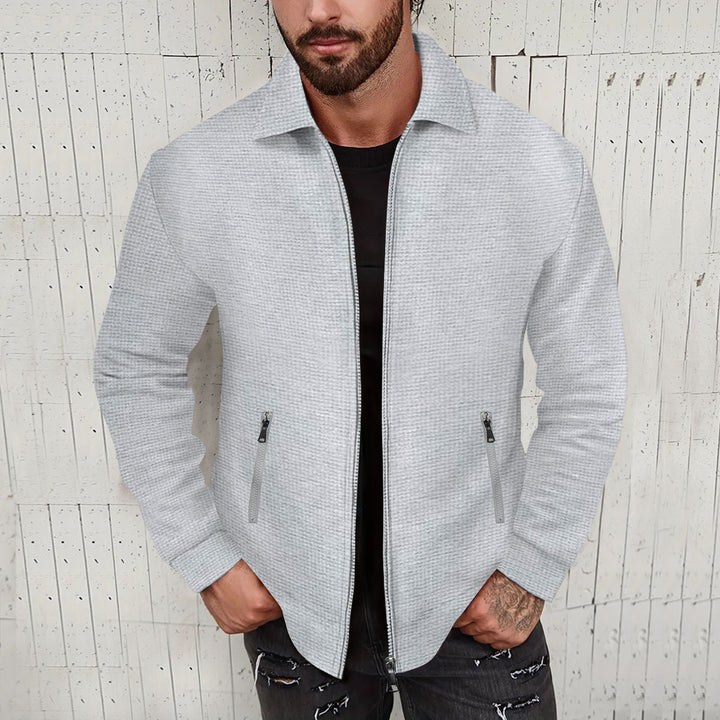 Fashion short jacket for men with a structured design and practical pockets Lune London
