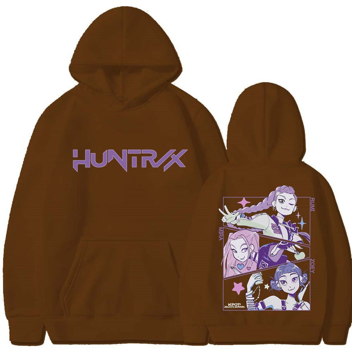 Women's hoodie with artistic anime print Chic & Stil