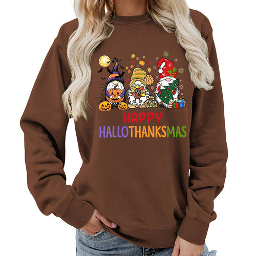 Sweat-shirt pour femmes avec un design de vacances joyeux Chic & Stil