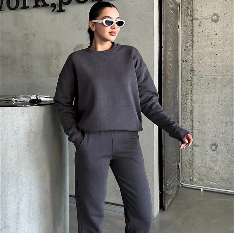 Amarae Comfortable Fleece Jogging Set for Women