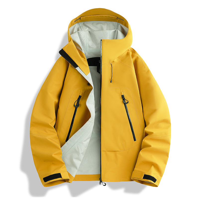 Men's waterproof softshell jacket with removable quilted inner jacket Amarae