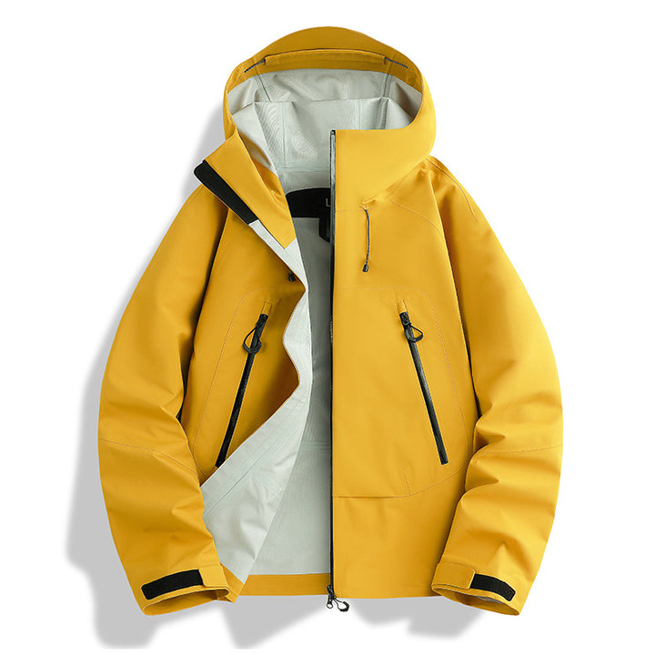 Men's waterproof softshell jacket with removable quilted inner jacket Amarae