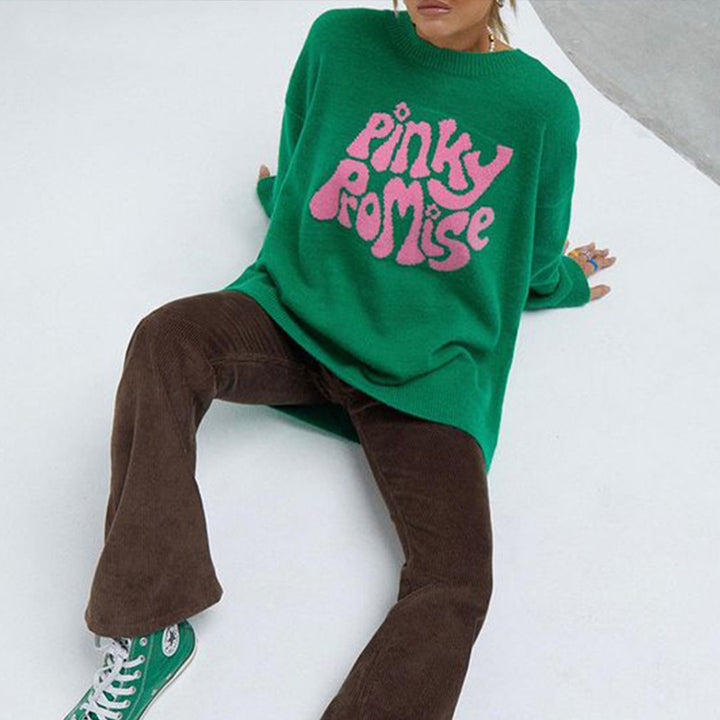 Ladies Oversized Chic Sweater