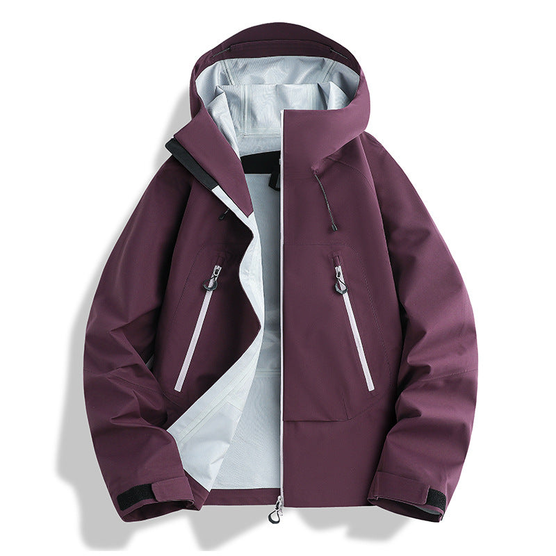 Men's waterproof softshell jacket with removable quilted inner jacket Amarae