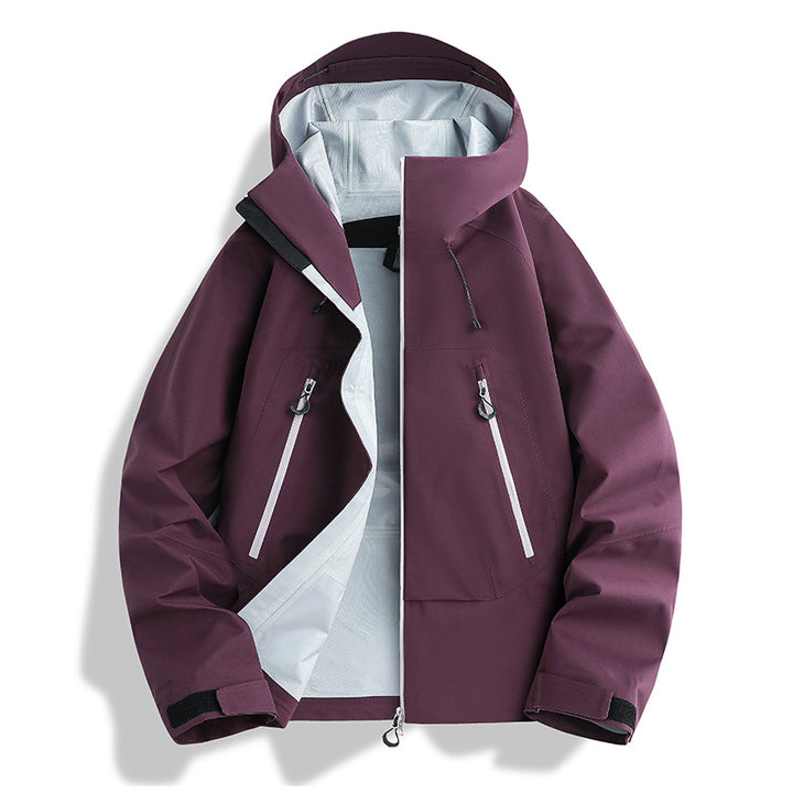 Men's waterproof softshell jacket with removable quilted inner jacket Amarae