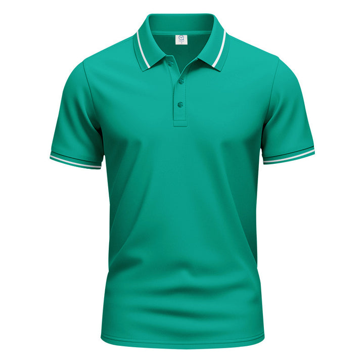 Sporty cotton polo for women with a modern cut and contrasting details Lune London