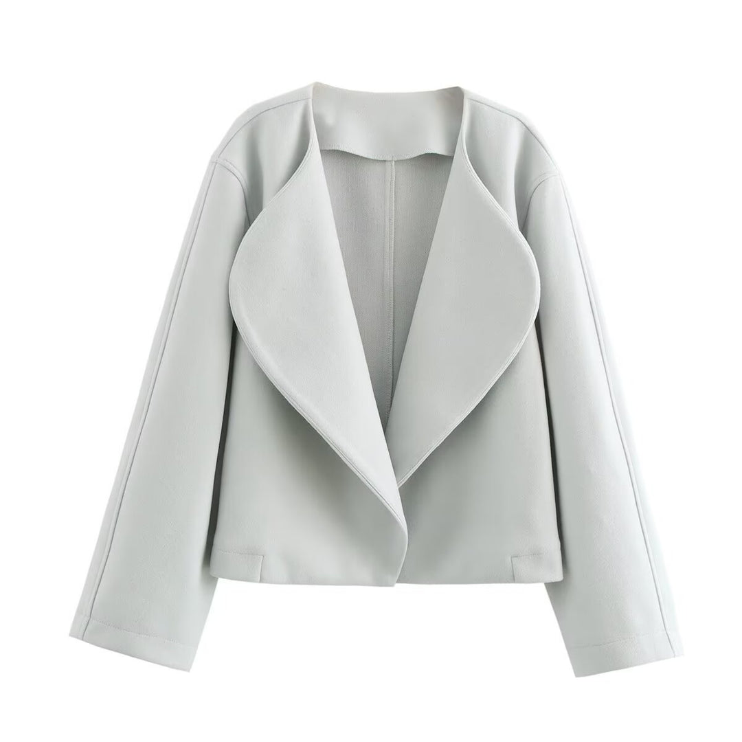 Veste courte élégante pour femmes avec col montant moderne Chic & Stil
