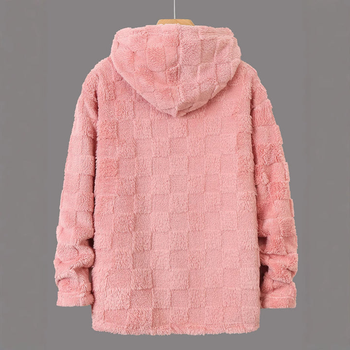 Ladies Soft Fleece Jacket with Hood Lune London