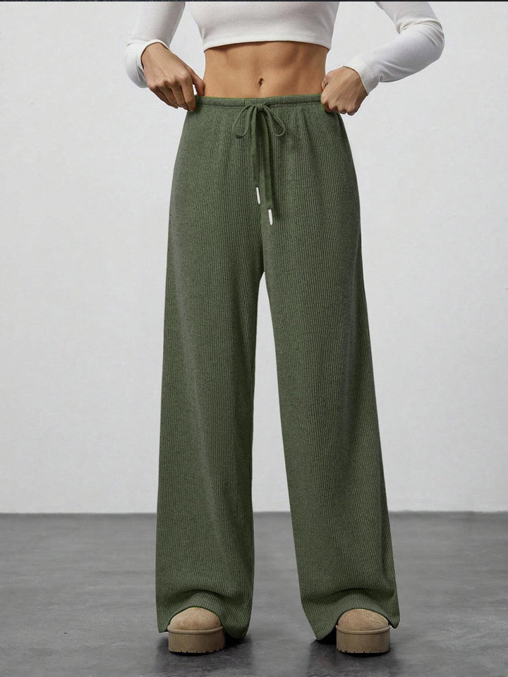 Pantalon en tricot ample pour femmes Chic & Stil