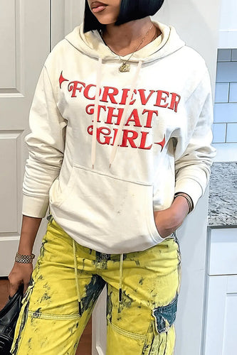 Casual hoodie for women with inspiring print Amarae
