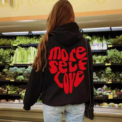 Women's hoodie with eye-catching print and oversized fit Amarae