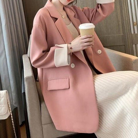 Veste élégante pour femmes à manches longues avec manches contrastées Chic & Stil
