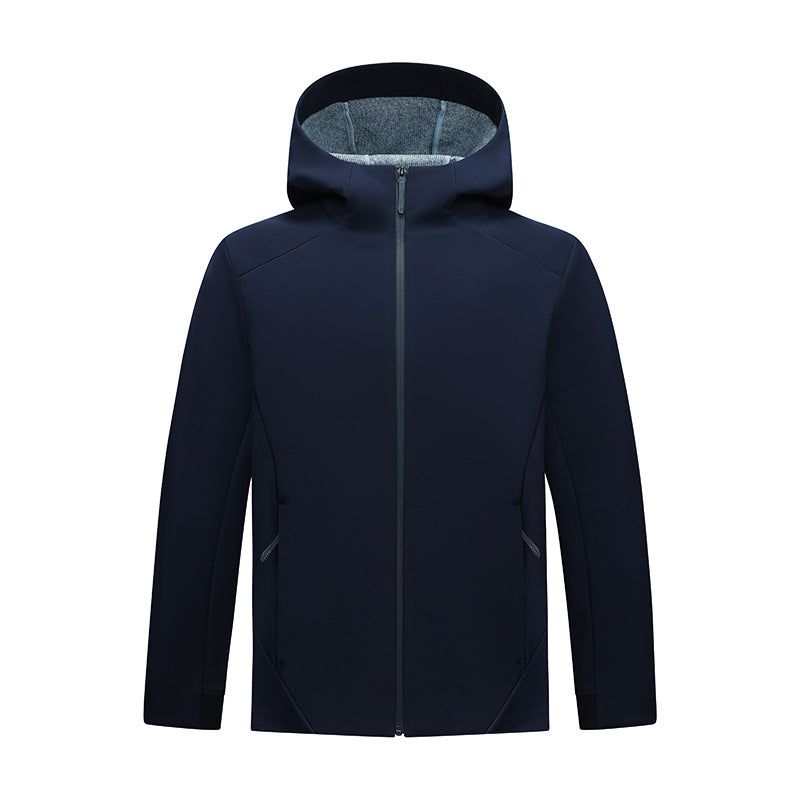 Women's Tailored Softshell Jacket with Hood and Fleece Lining Amarae