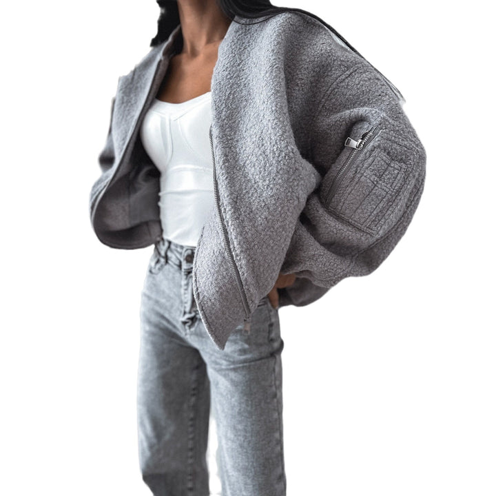 Women fleece jacket with cozy fit Amarae