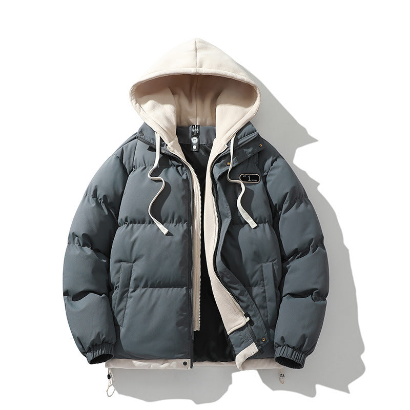 Urban down jacket for men with removable inner lining Lune London