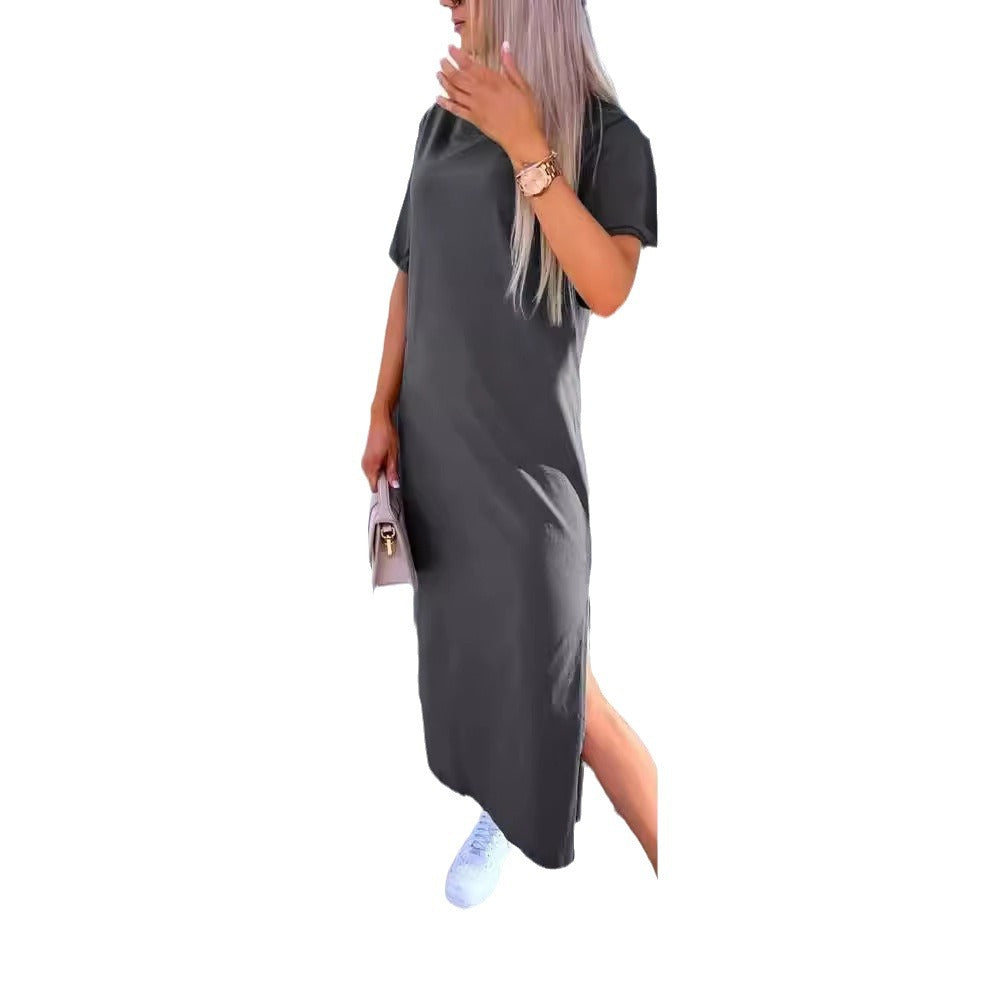 Lune London oversized midi T-shirt dress for women
