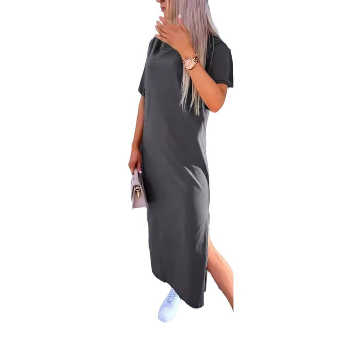 Lune London oversized midi T-shirt dress for women