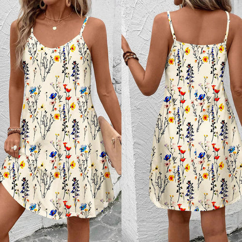Spaghetti strap floral dress Amarae