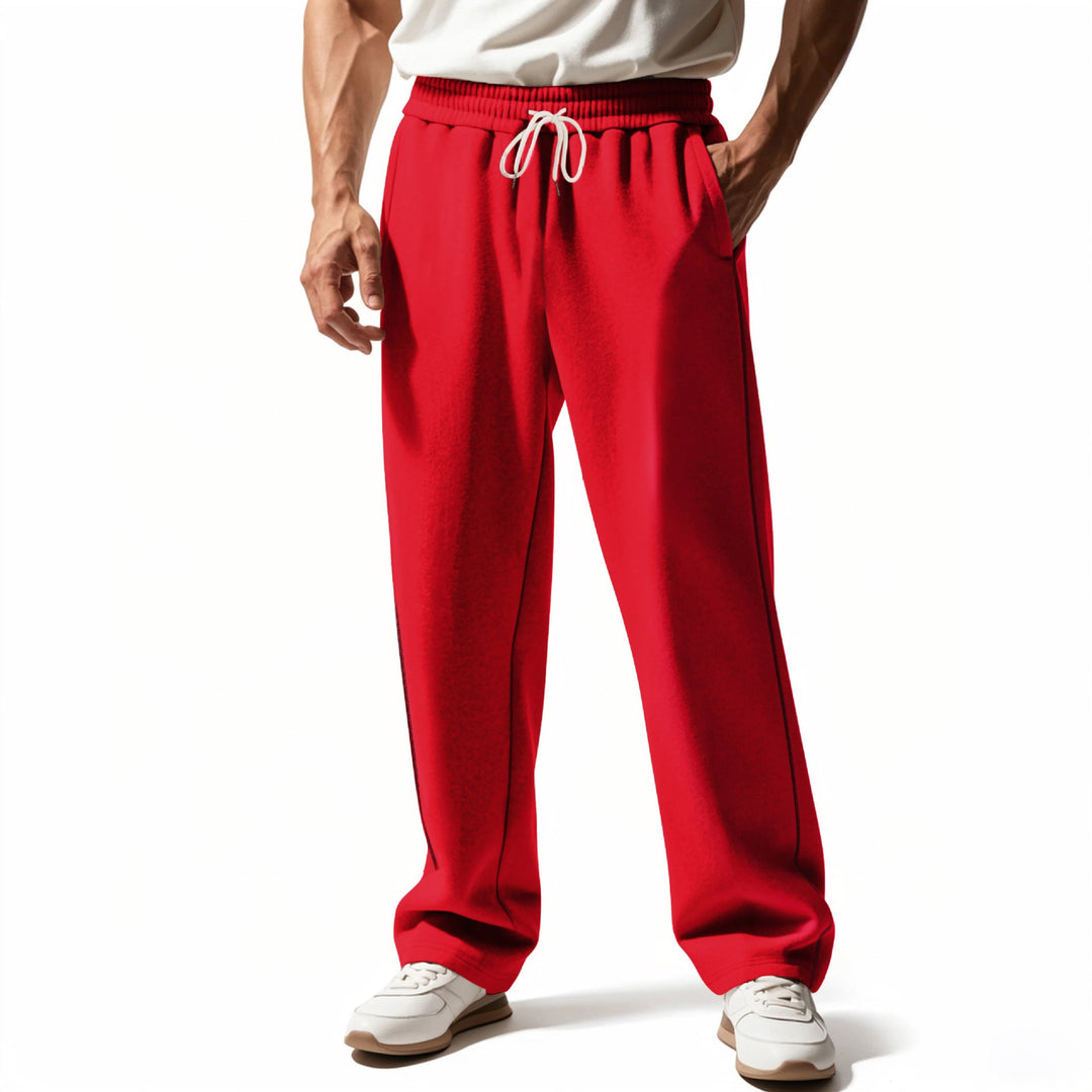 Men's Comfortable Jogging Pants with Zipper and Side Pockets Lune London