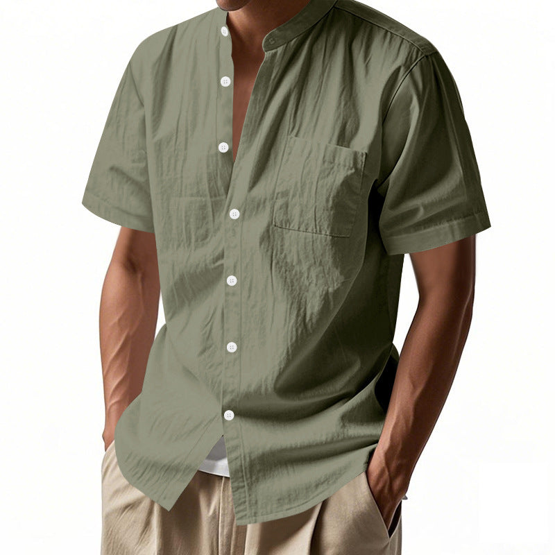 Men Short Sleeve Shirt Lune London
