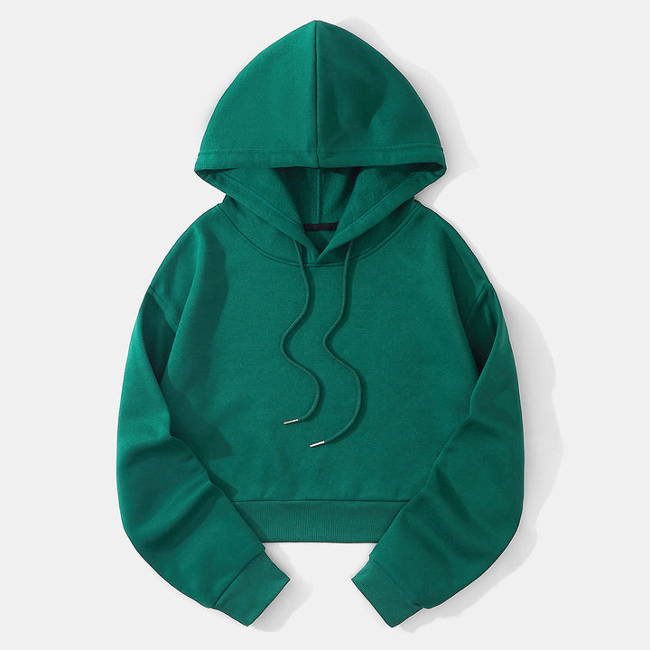 Amarae Casual Cropped Hoodie for Women