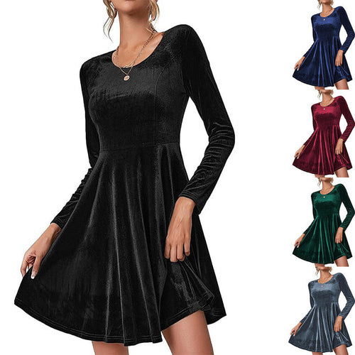 Women Velvet Dress Amarae
