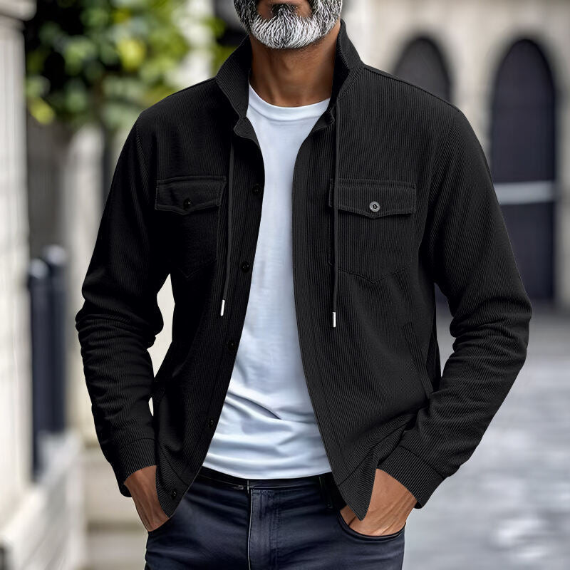 Casual corduroy jacket for men with practical pockets Lune London