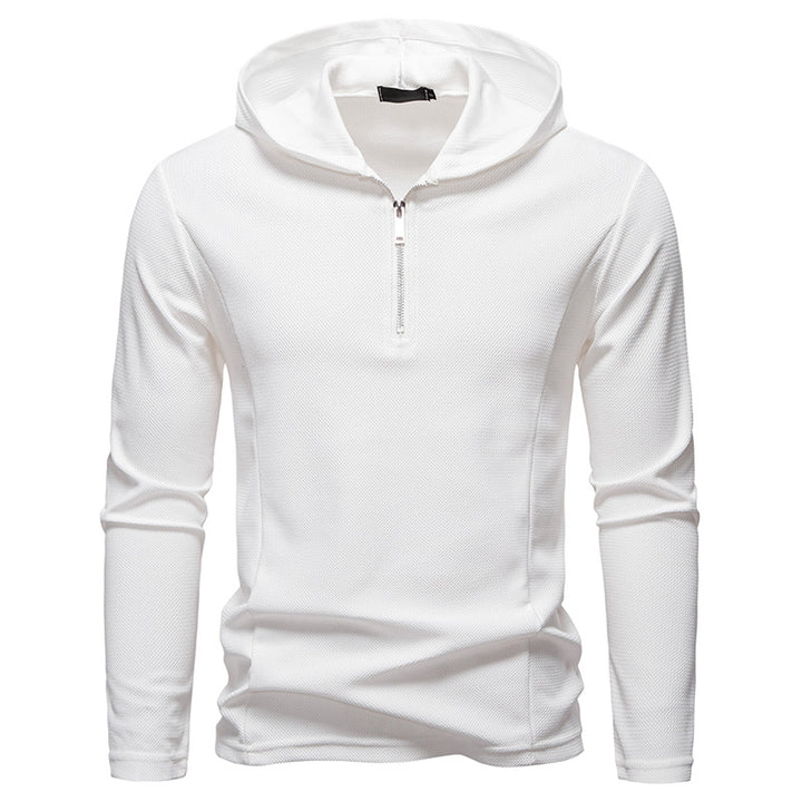 Men's functional sweater with half-zip and breathable fabric Lune London