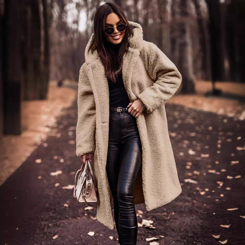 Women Cozy Teddy Coat Amarae