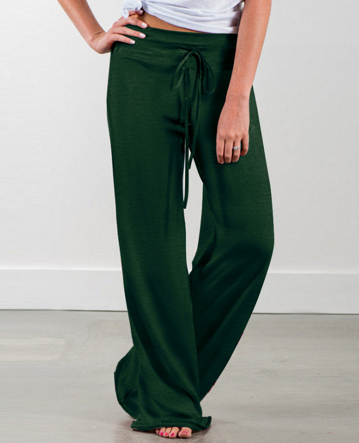 Lune London women's wide elastic lounge pants