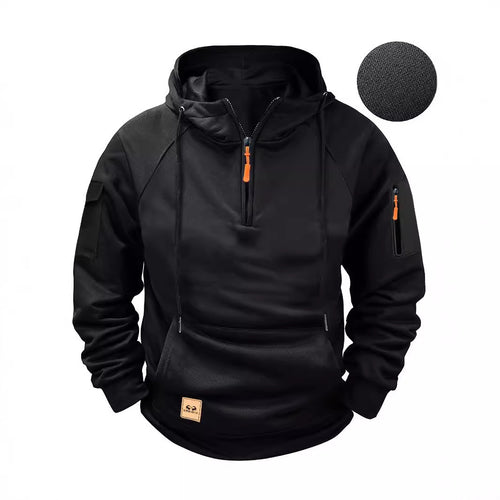 Men's sporty chic hoodie sweatshirt
