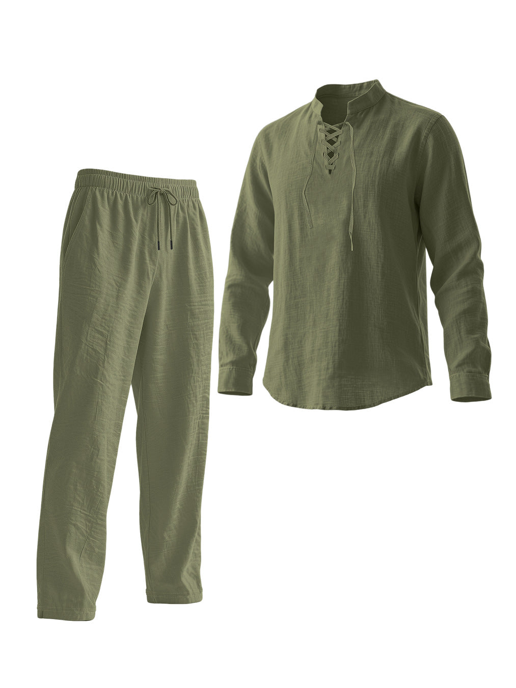 Men's Stylish Casual Set with Breathable Top and Comfortable Pants Lune London