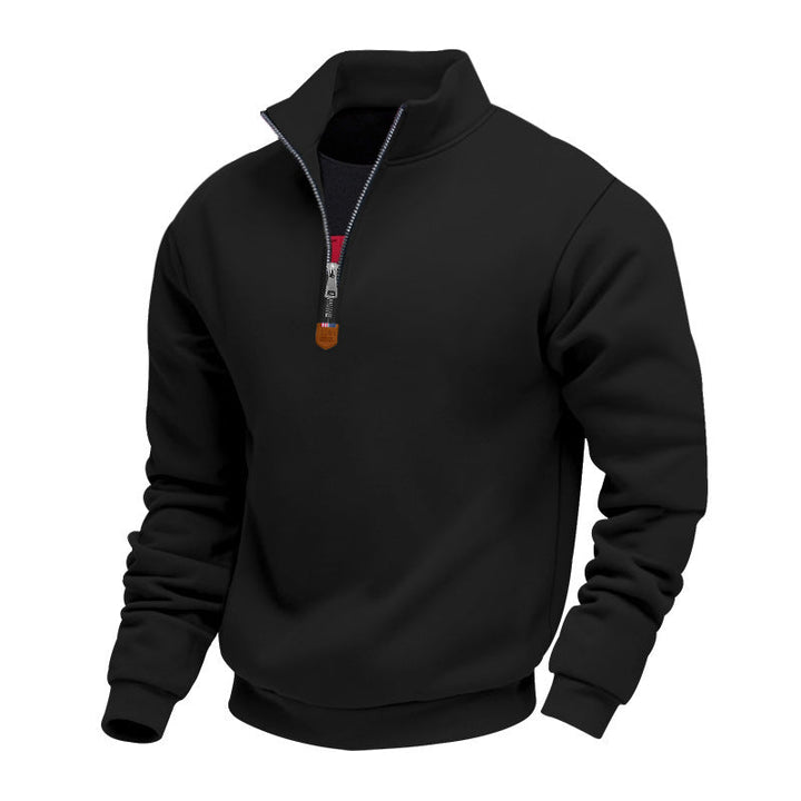 Men's Sweatshirt with Stand-Up Collar Amarae