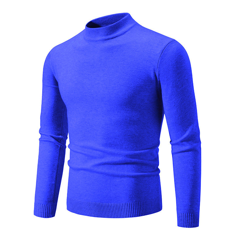 High quality cotton turtleneck sweater for men Lune London