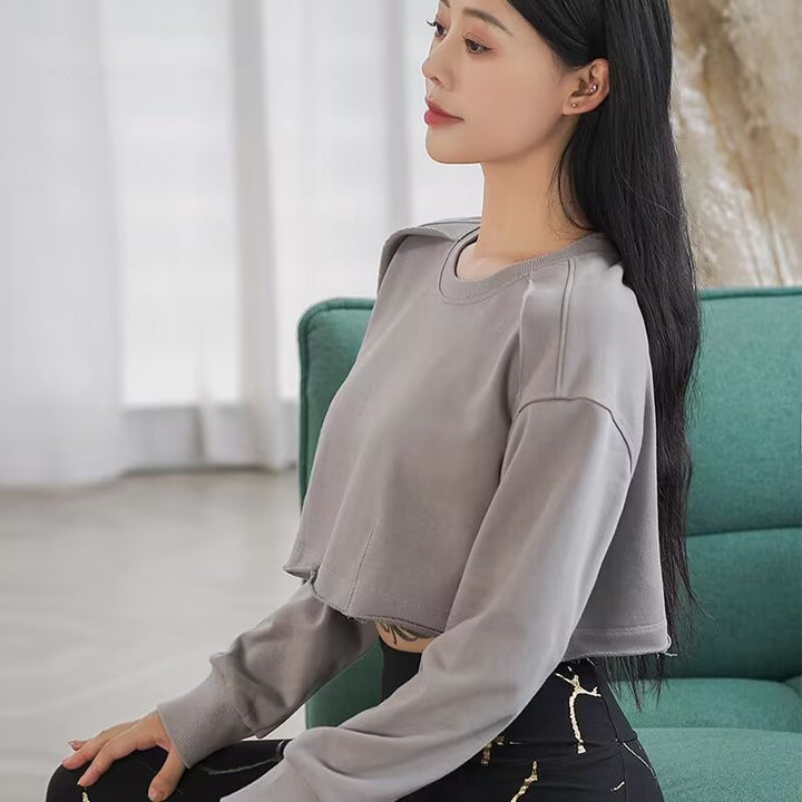 Women's trendy cropped sweater Chic & Stil