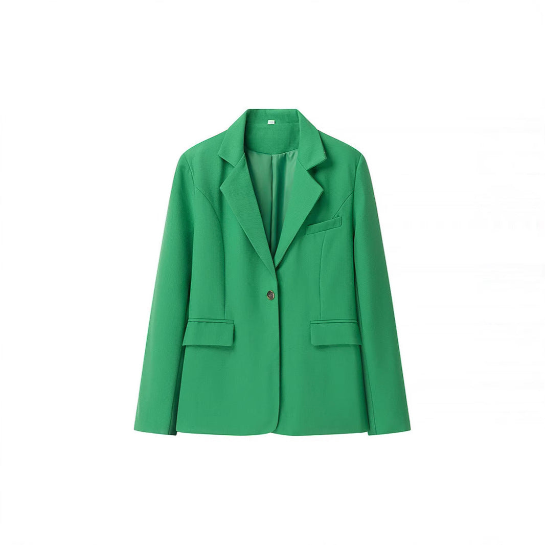 Women's Boucle Two-Piece with Tailored Longline Blazer, Heart-Shaped Bustier, and High-Waisted Shorts Amarae