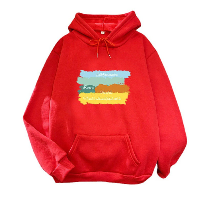 Women's casual hoodie with creative graphic design Chic & Stil