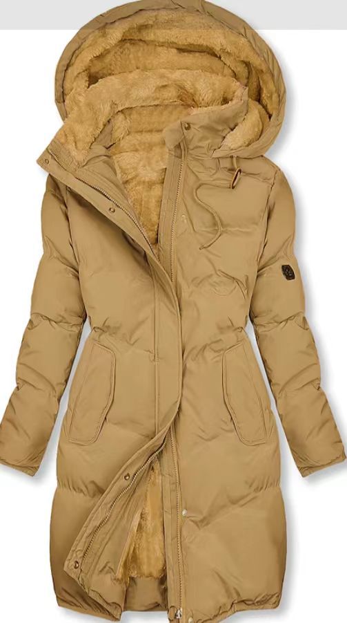 Women's Insulated Winter Parka with Removable Hood and Soft Lining Lune London