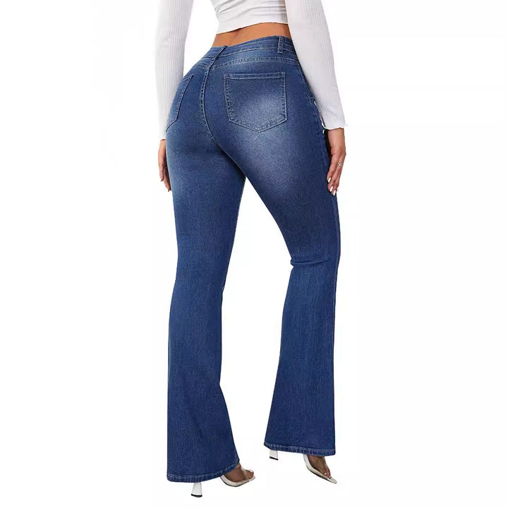 High Waist Bootcut Jeans Women Chic & Style