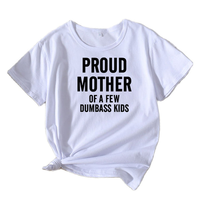 Women graphic comedy text T-shirt Lune London